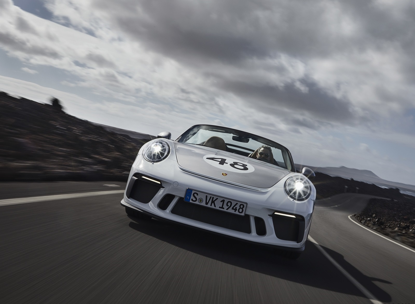 2019 Porsche 911 Speedster with Heritage Design Package Front Wallpapers (2)