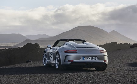 2019 Porsche 911 Speedster with Heritage Design Package Rear Wallpapers 450x275 (18)