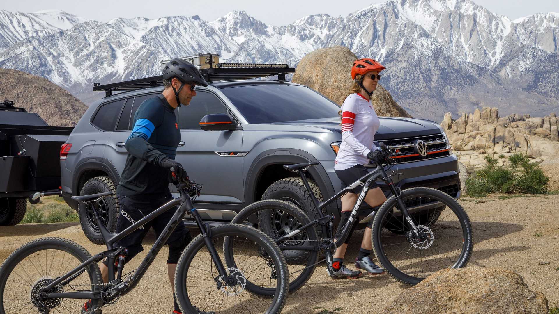 2019 Volkswagen Atlas Basecamp Concept Front Three-Quarter Wallpapers (6)