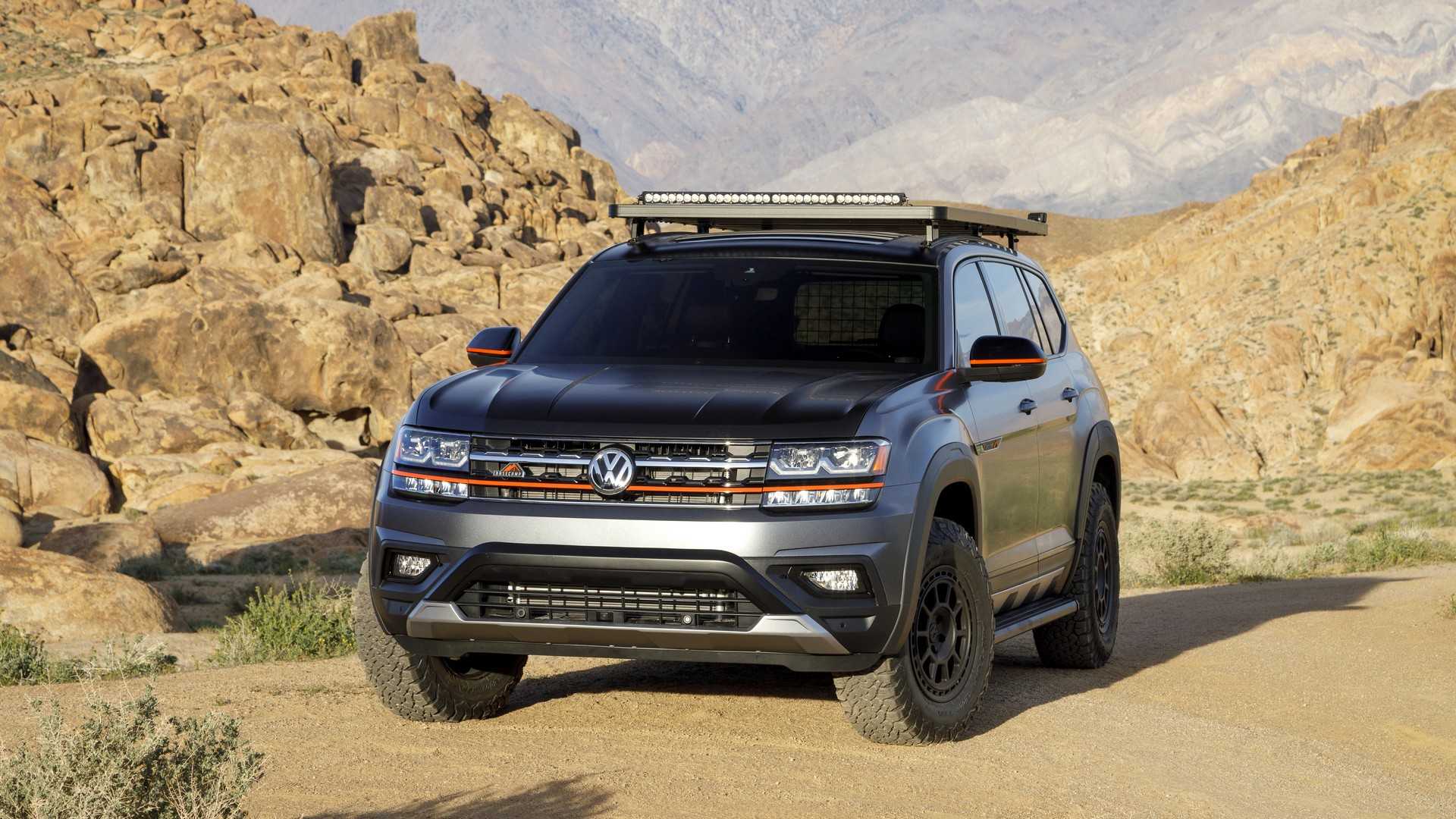 2019 Volkswagen Atlas Basecamp Concept Front Wallpapers (8)