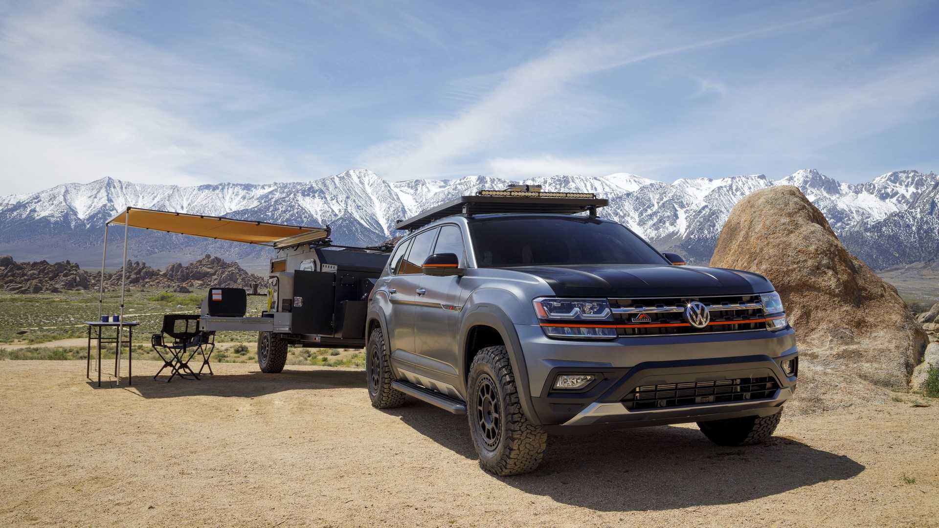 2019 Volkswagen Atlas Basecamp Concept Front Wallpapers (9)