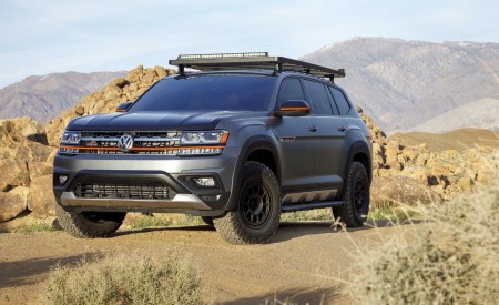 2019 Volkswagen Atlas Basecamp Concept Front Wallpapers 450x275 (10)