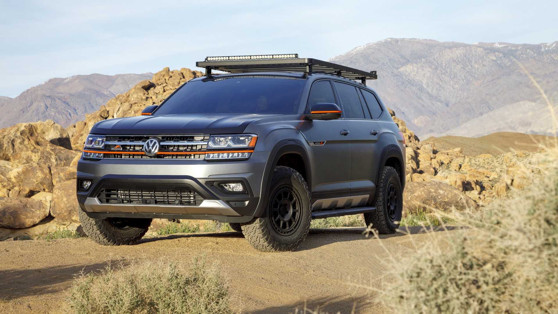 2019 Volkswagen Atlas Basecamp Concept Front Wallpapers (10)