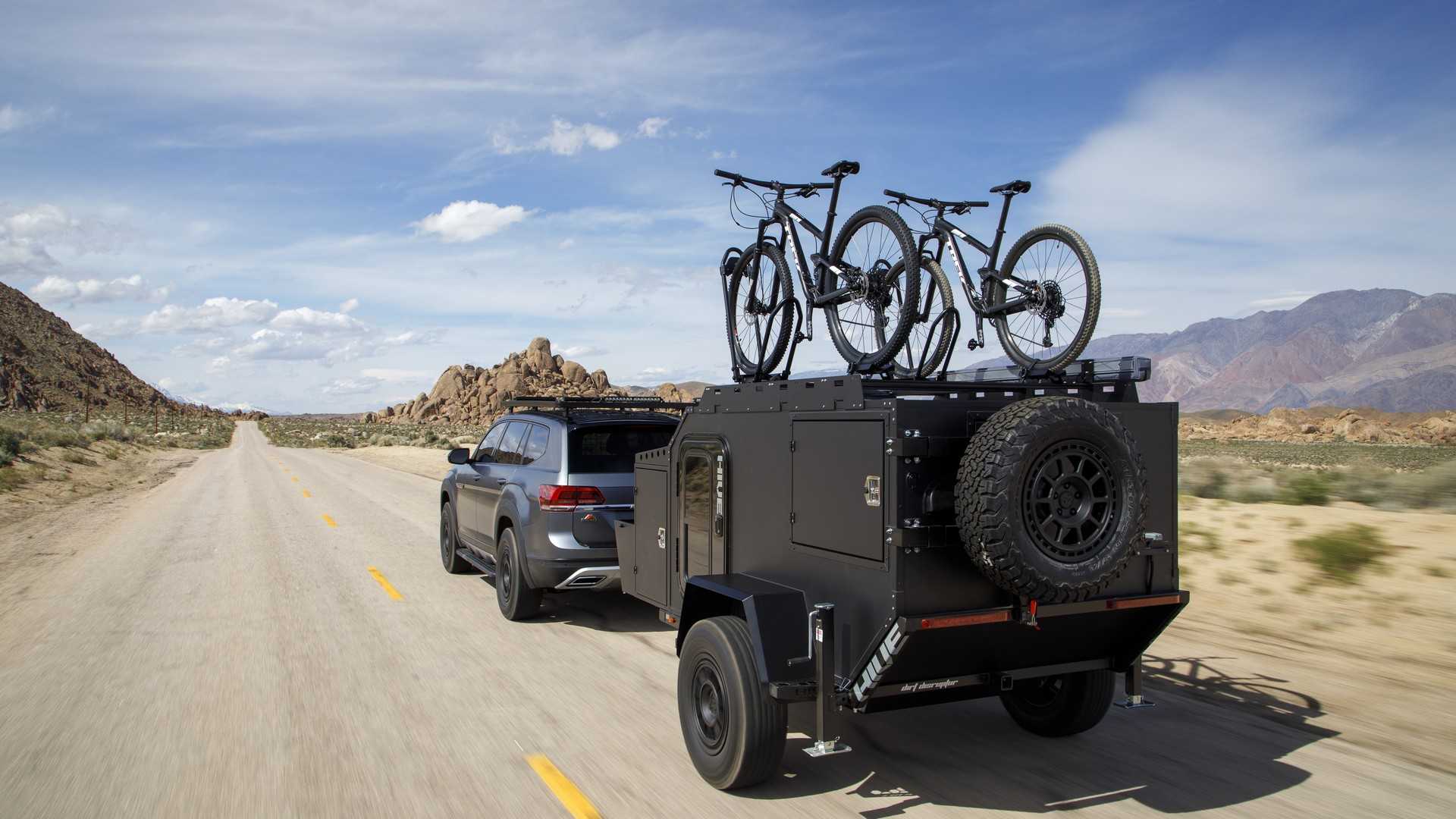 2019 Volkswagen Atlas Basecamp Concept Rear Three-Quarter Wallpapers (3)