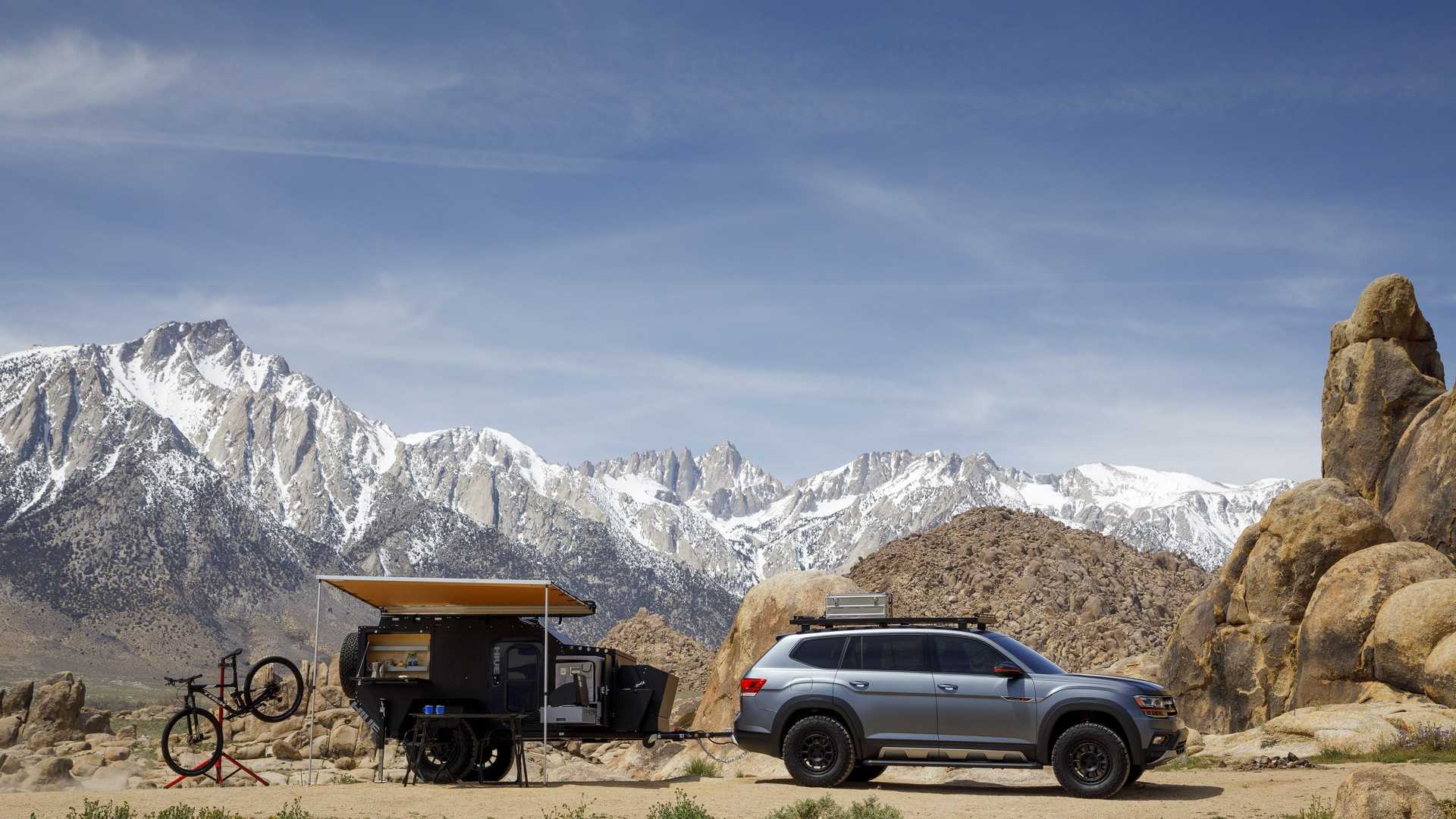 2019 Volkswagen Atlas Basecamp Concept Side Wallpapers (4)