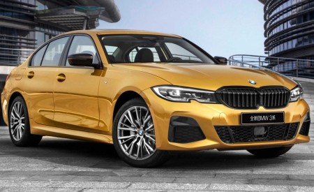 2020 BMW 3 Series Sedan Long Wheelbase Front Three-Quarter Wallpapers 450x275 (7)