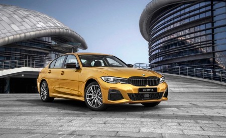 2020 BMW 3 Series Sedan Long Wheelbase Front Three-Quarter Wallpapers 450x275 (8)