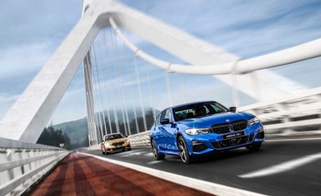 2020 BMW 3 Series Sedan Long Wheelbase Front Three-Quarter Wallpapers 450x275 (5)
