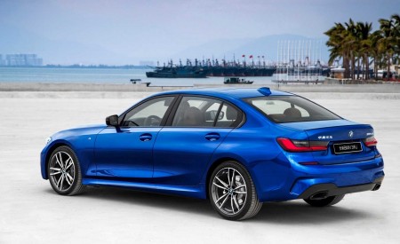 2020 BMW 3 Series Sedan Long Wheelbase Rear Three-Quarter Wallpapers 450x275 (9)