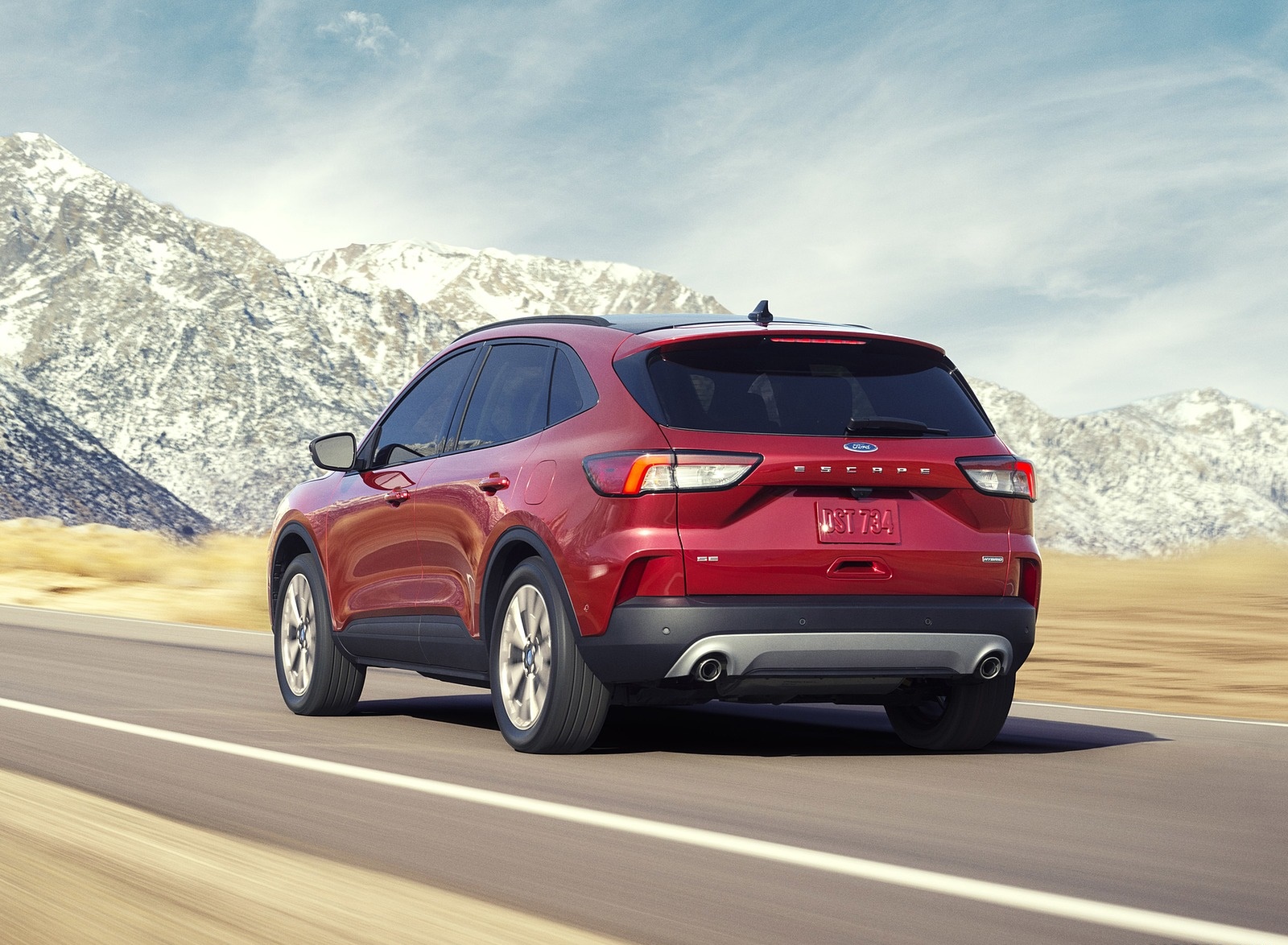 2020 Ford Escape Hybrid Rear Three-Quarter Wallpapers (2)