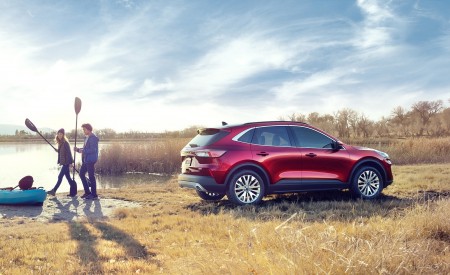 2020 Ford Escape Hybrid Side Wallpapers 450x275 (12)