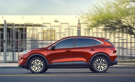 2020 Ford Escape Hybrid Side Wallpapers 450x275 (3)
