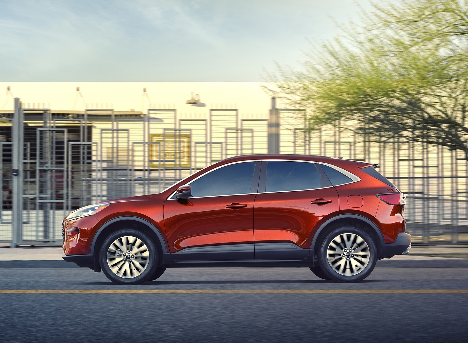 2020 Ford Escape Hybrid Side Wallpapers (3)