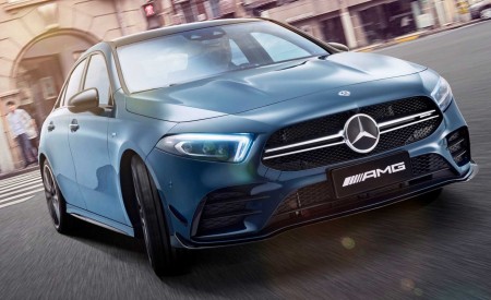 2020 Mercedes-AMG A35 L Sedan 4MATIC Front Wallpapers 450x275 (2)