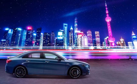 2020 Mercedes-AMG A35 L Sedan 4MATIC Side Wallpapers 450x275 (4)