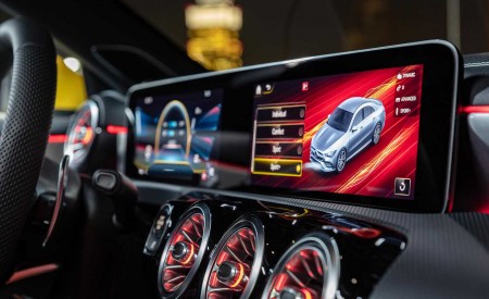 2020 Mercedes-AMG CLA 35 4MATIC (Color: Sun Yellow) Digital Instrument Cluster Wallpapers 450x275 (35)