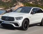 2020 Mercedes-AMG GLC 63 Front Three-Quarter Wallpapers 150x120
