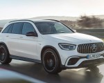 2020 Mercedes-AMG GLC 63 Front Three-Quarter Wallpapers 150x120