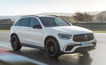 2020 Mercedes-AMG GLC 63 Front Three-Quarter Wallpapers 450x275 (73)