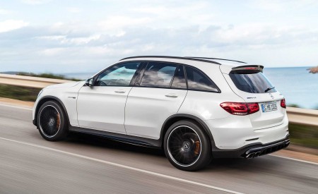 2020 Mercedes-AMG GLC 63 Rear Three-Quarter Wallpapers 450x275 (84)