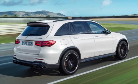 2020 Mercedes-AMG GLC 63 Rear Three-Quarter Wallpapers 450x275 (76)