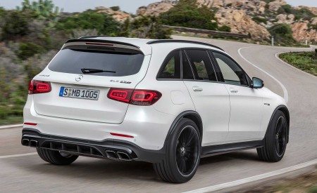 2020 Mercedes-AMG GLC 63 Rear Three-Quarter Wallpapers 450x275 (85)