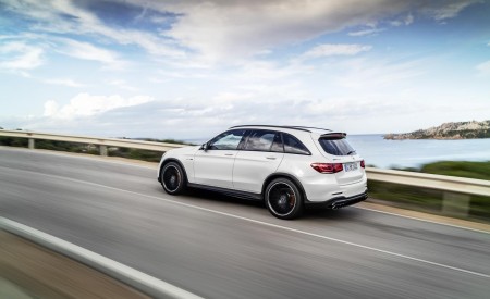 2020 Mercedes-AMG GLC 63 Rear Three-Quarter Wallpapers 450x275 (78)