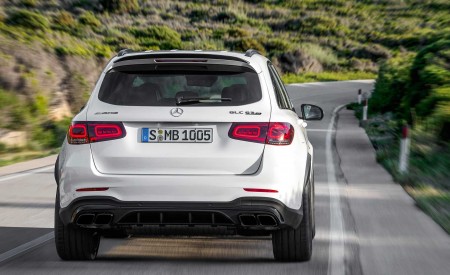 2020 Mercedes-AMG GLC 63 Rear Wallpapers 450x275 (86)