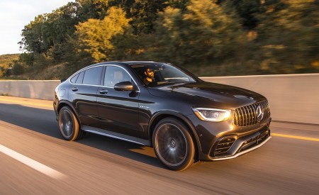 2020 Mercedes-AMG GLC 63 S Coupe (US-Spec) Front Three-Quarter Wallpapers 450x275 (13)