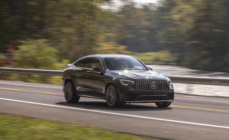2020 Mercedes-AMG GLC 63 S Coupe (US-Spec) Front Three-Quarter Wallpapers 450x275 (14)