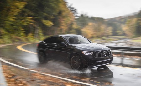 2020 Mercedes-AMG GLC 63 S Coupe (US-Spec) Front Three-Quarter Wallpapers 450x275 (15)