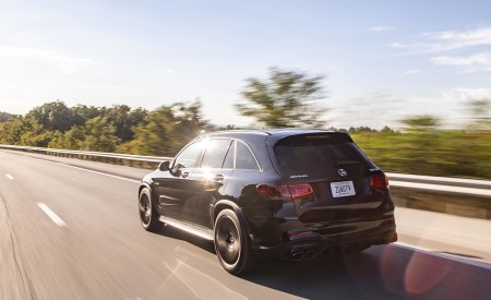 2020 Mercedes-AMG GLC 63 (US-Spec) Rear Three-Quarter Wallpapers 450x275 (14)