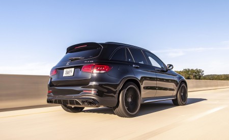 2020 Mercedes-AMG GLC 63 (US-Spec) Rear Three-Quarter Wallpapers 450x275 (9)