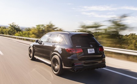 2020 Mercedes-AMG GLC 63 (US-Spec) Rear Three-Quarter Wallpapers 450x275 (10)