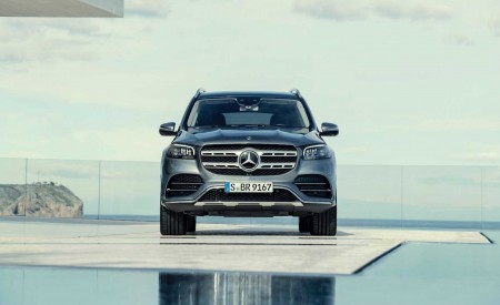 2020 Mercedes-Benz GLS AMG Line (Color: Designo Selenite Grey Metallic) Front Wallpapers 450x275 (25)