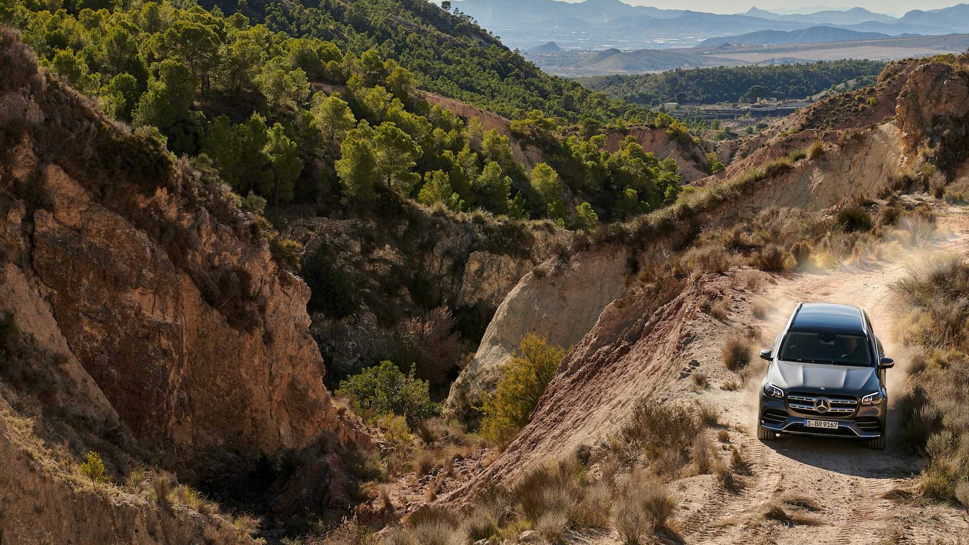 2020 Mercedes-Benz GLS AMG Line (Color: Designo Selenite Grey Metallic) Front Wallpapers (15)