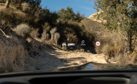 2020 Mercedes-Benz GLS AMG Line (Color: Designo Selenite Grey Metallic) Interior Head-Up Display Wallpapers 450x275 (14)