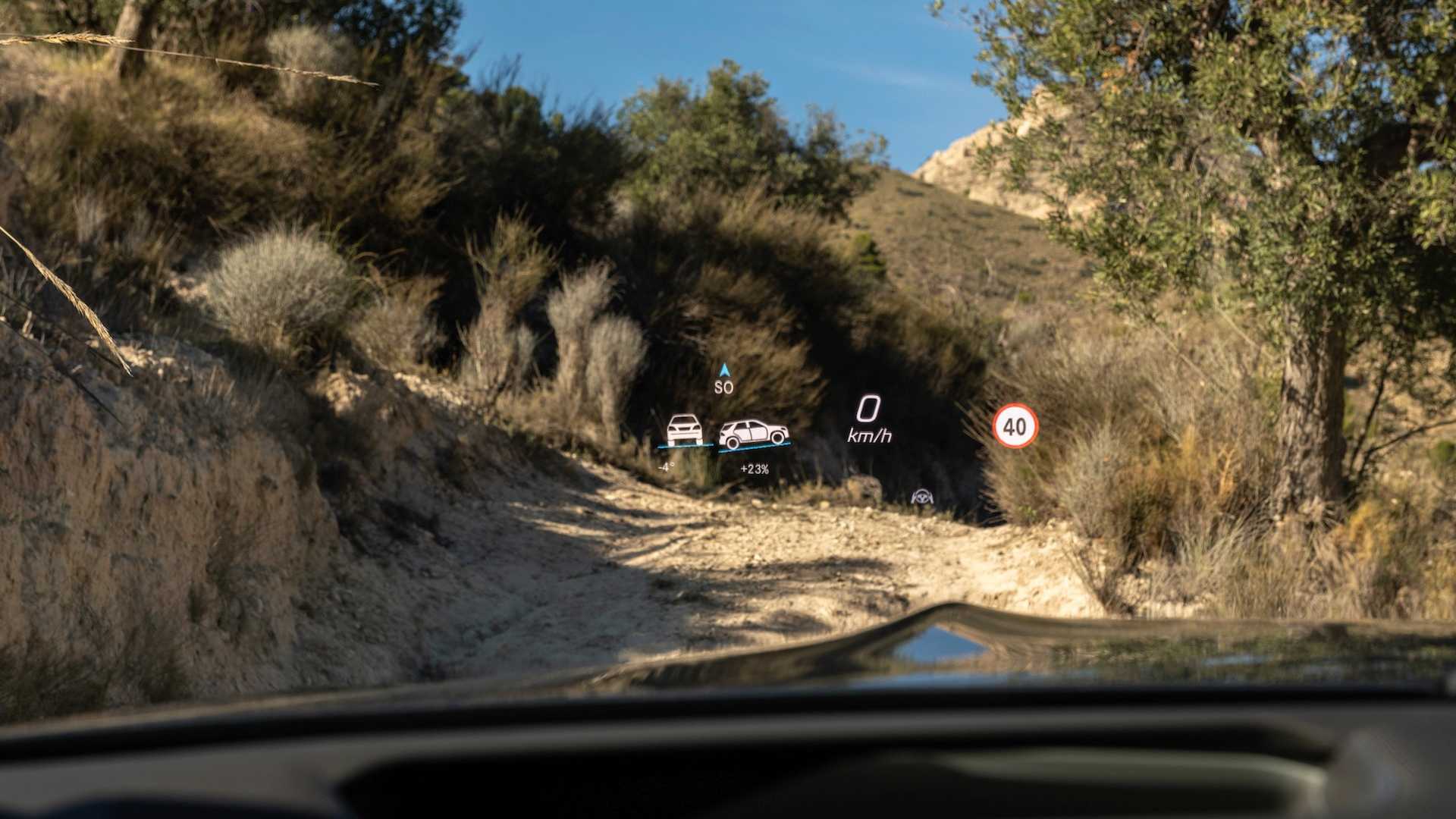 2020 Mercedes-Benz GLS AMG Line (Color: Designo Selenite Grey Metallic) Interior Head-Up Display Wallpapers (14)