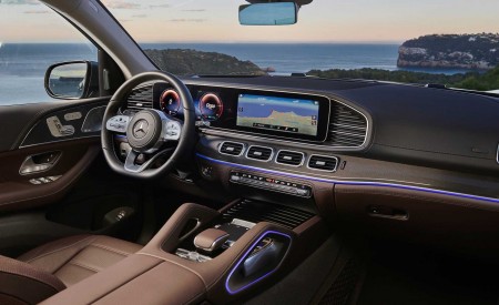2020 Mercedes-Benz GLS AMG Line (Color: Designo Selenite Grey Metallic) Interior Wallpapers 450x275 (37)