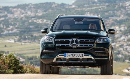 2020 Mercedes-Benz GLS (Color: Dmerald Green) Front Wallpapers 450x275 (50)