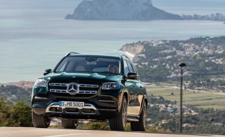 2020 Mercedes-Benz GLS (Color: Dmerald Green) Front Wallpapers 450x275 (52)