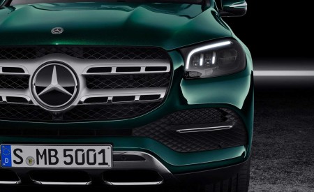 2020 Mercedes-Benz GLS (Color: Dmerald Green) Grill Wallpapers 450x275 (83)