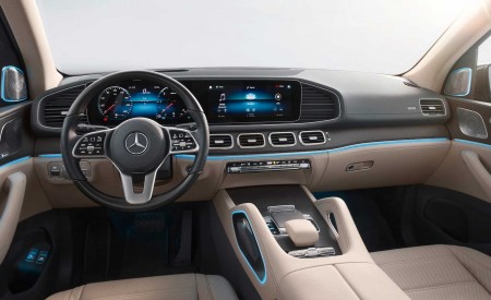 2020 Mercedes-Benz GLS (Color: Dmerald Green) Interior Cockpit Wallpapers 450x275 (94)