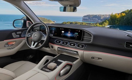 2020 Mercedes-Benz GLS (Color: Dmerald Green) Interior Cockpit Wallpapers 450x275 (79)