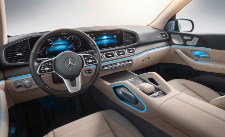 2020 Mercedes-Benz GLS (Color: Dmerald Green) Interior Cockpit Wallpapers 450x275 (93)