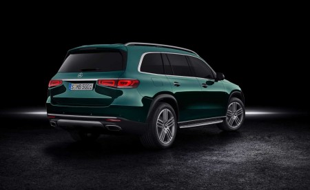 2020 Mercedes-Benz GLS (Color: Dmerald Green) Rear Three-Quarter Wallpapers 450x275 (85)
