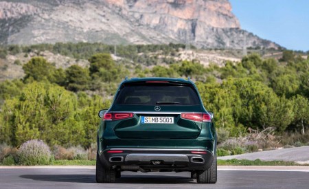 2020 Mercedes-Benz GLS (Color: Dmerald Green) Rear Wallpapers 450x275 (56)