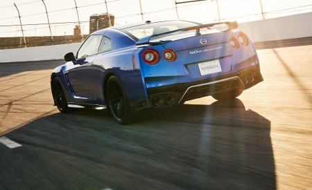 2020 Nissan GT-R 50th Anniversary Edition Rear Three-Quarter Wallpapers 450x275 (8)