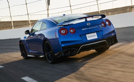 2020 Nissan GT-R 50th Anniversary Edition Rear Three-Quarter Wallpapers 450x275 (4)