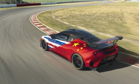 2019 Lotus Evora GT4 Concept Rear Three-Quarter Wallpapers 450x275 (2)